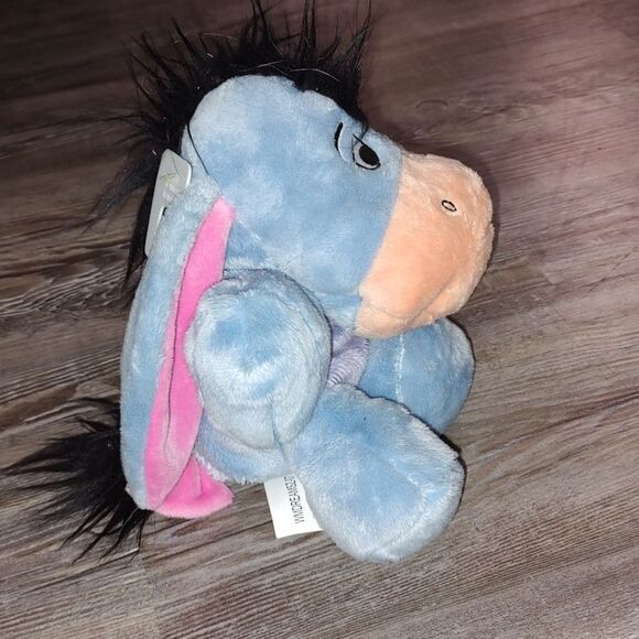 Eeyore vintage  super soft 12" plush stuffed animal  New plastic tag attached - Picture 4 of 5